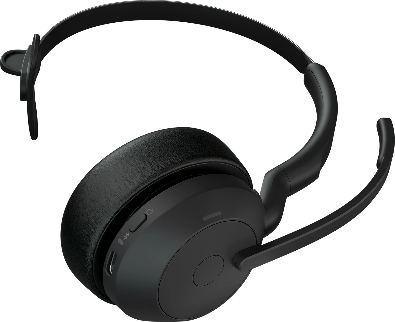 Brezžične slušalke, Jabra Evolve2 55 Link380c UC Mono, Office/Call center, 20 - 20000 Hz, 79 g, črne