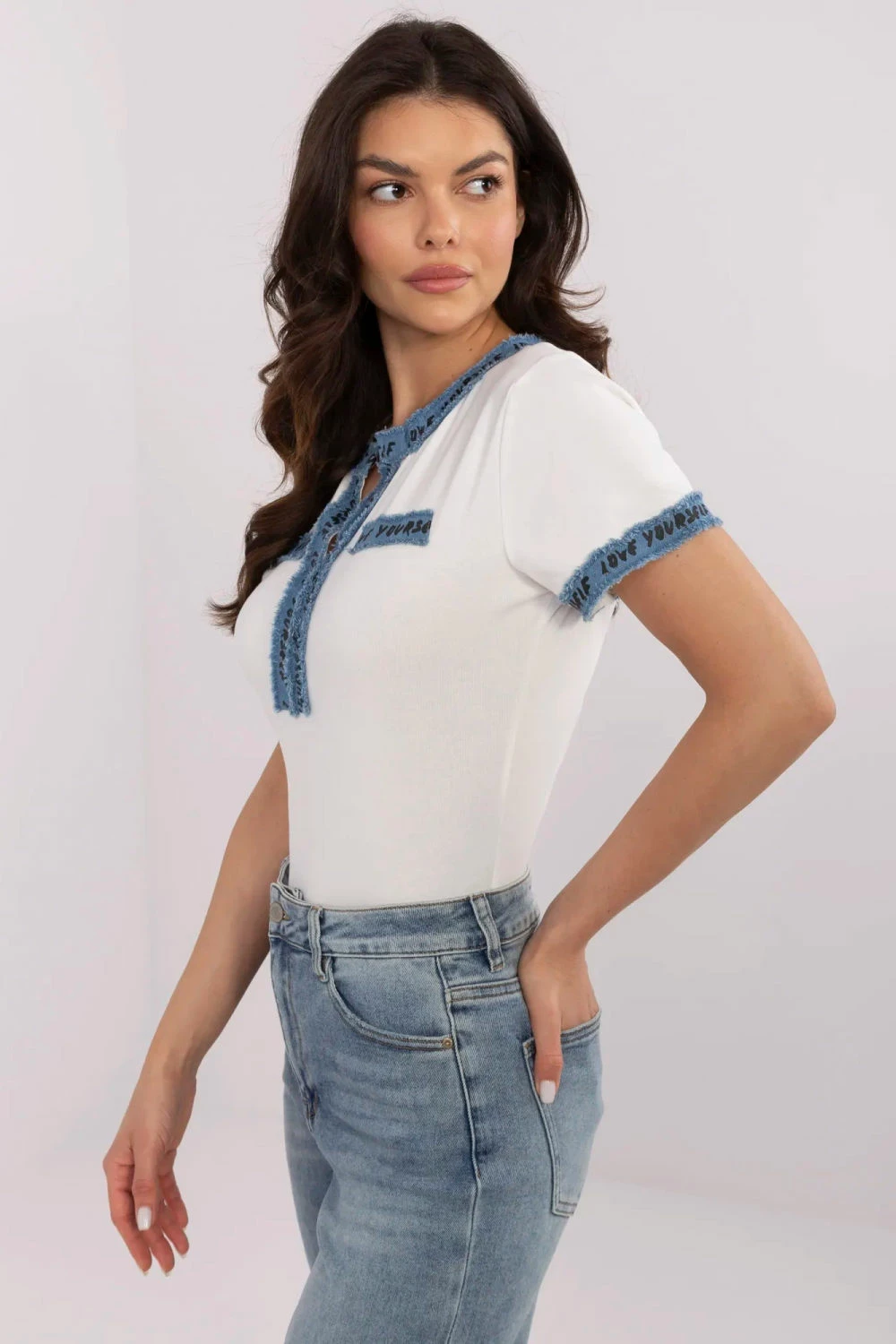 Casual ženska bluza model 210126, bež