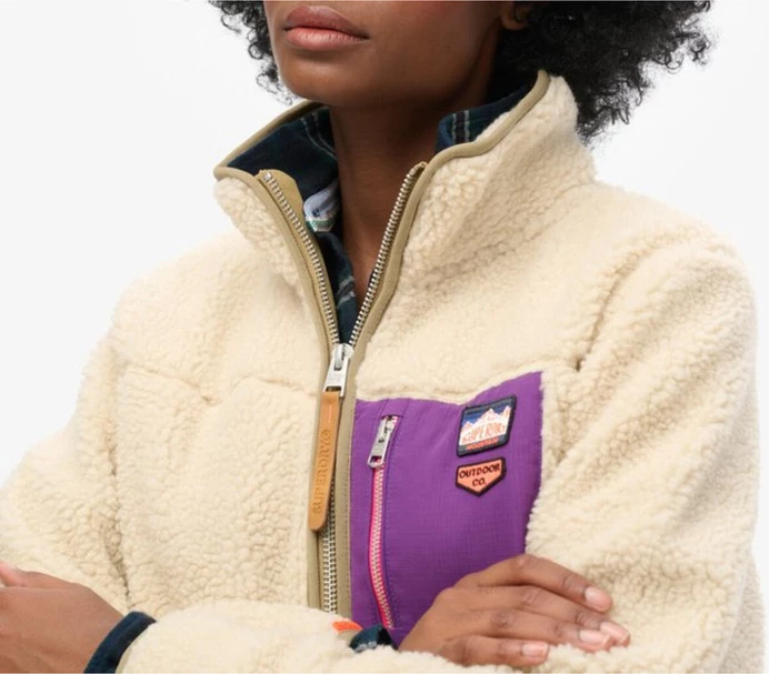 Pletenine ženske Superdry, bež