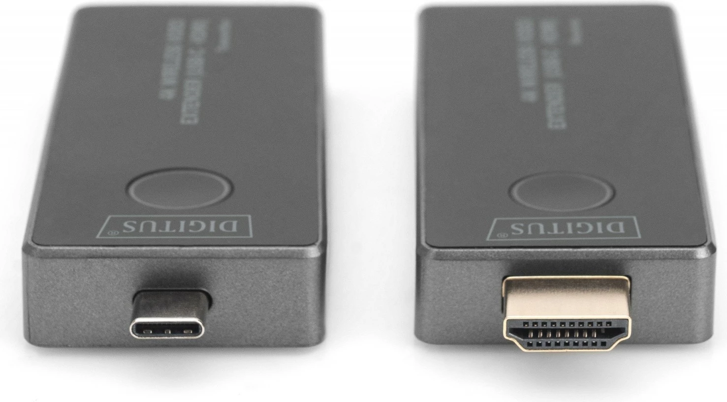 Brezžični HDMI podaljševalnik Digitus DS-55324, UHD 4K, 30 m, USB-C, črno/srebrn