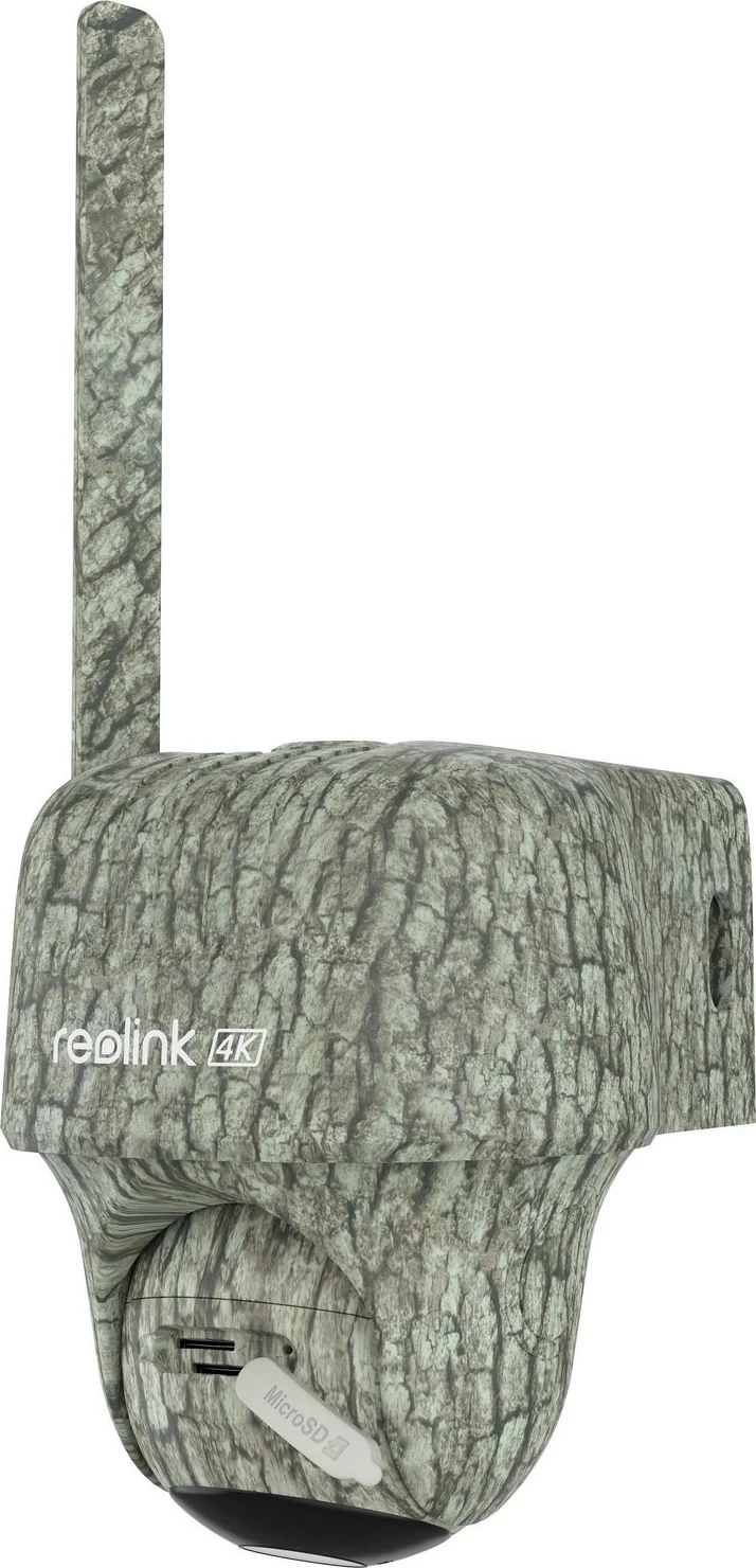 Vremensko odporna nadzorna kamera z dvostopenjskim napajanjem Reolink Go Series G450, kaki