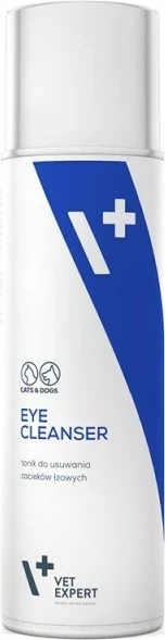 Tekočina za čiščenje oči VetExpert, 100 ml