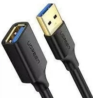 Podaljšek USB-A, Ugreen USB 3.0, 3 m, črn