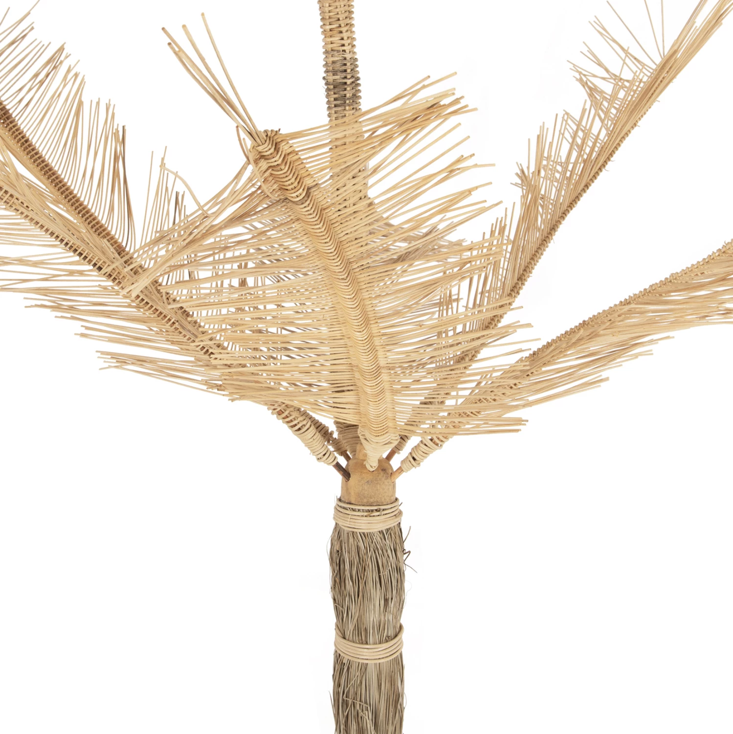Dekorativno drevo FH7870 iz trave Mendong v naravni barvi Φ130x160Hcm