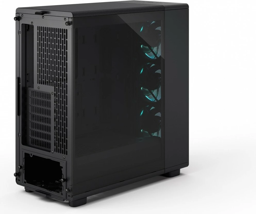 Ohišje Fractal Design Epoch Black TG RGB Light Tint, midi-tower, ATX, RGB, črno