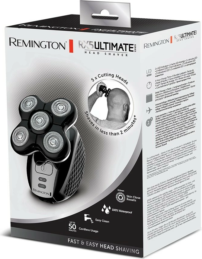 Makinica za britje Remington XR1500 RX5 Ultimate, za moške, črna