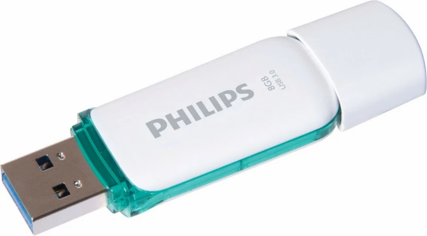 USB ključ Snow Edition Philips 8GB, USB 3.0, pomladno zelen