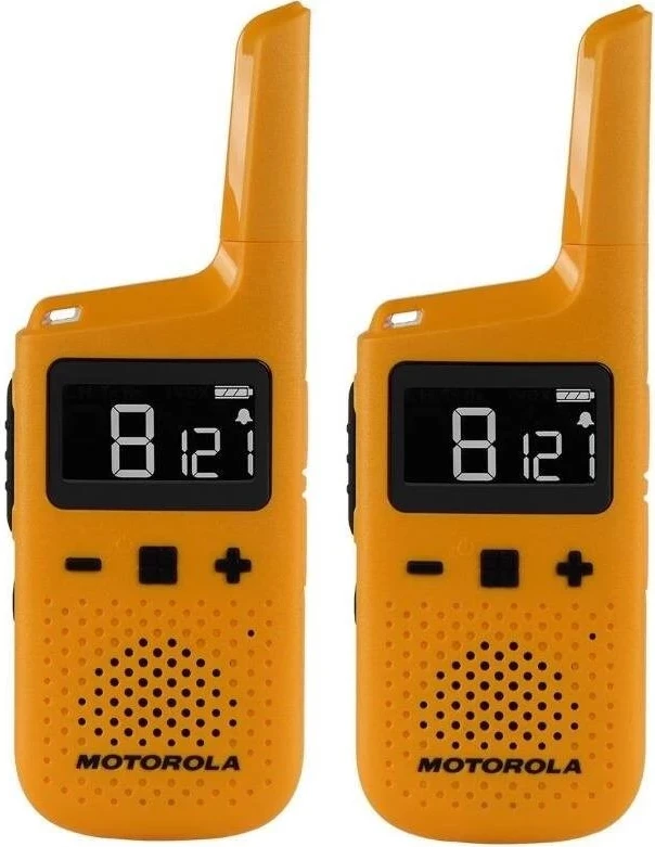 Walkie talkie 16 kanalov, rumen - Motorola T72
