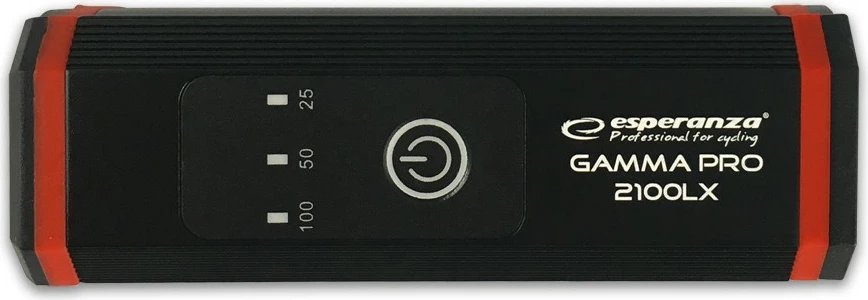 LED svetilka za kolo Gamma Pro 2100 LX, Esperanza, 2100 lumnov, črna