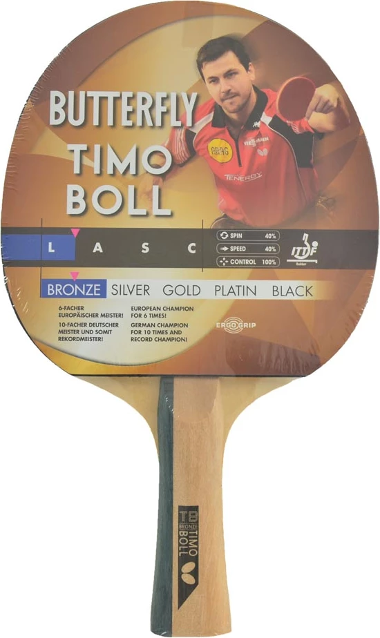 Reket za namizni tenis Butterfly Timo Boll Bronze 85011, za moške