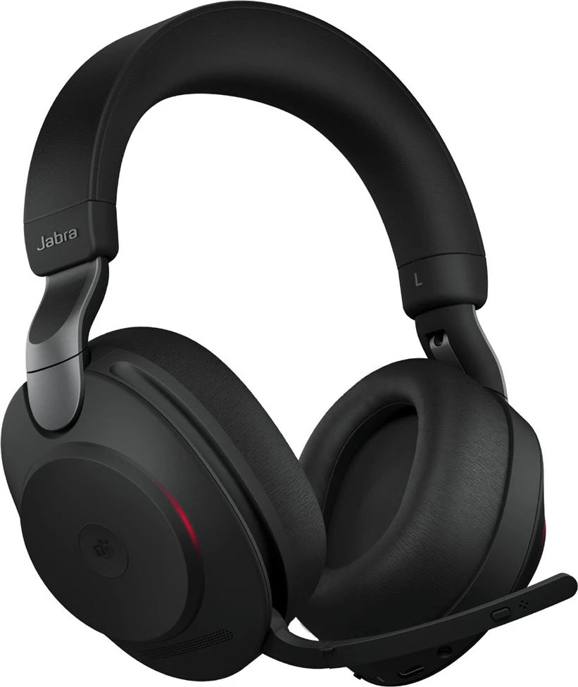 Slušalke Jabra Evolve2 85 Link380c, Bluetooth, z mikrofonom, črne