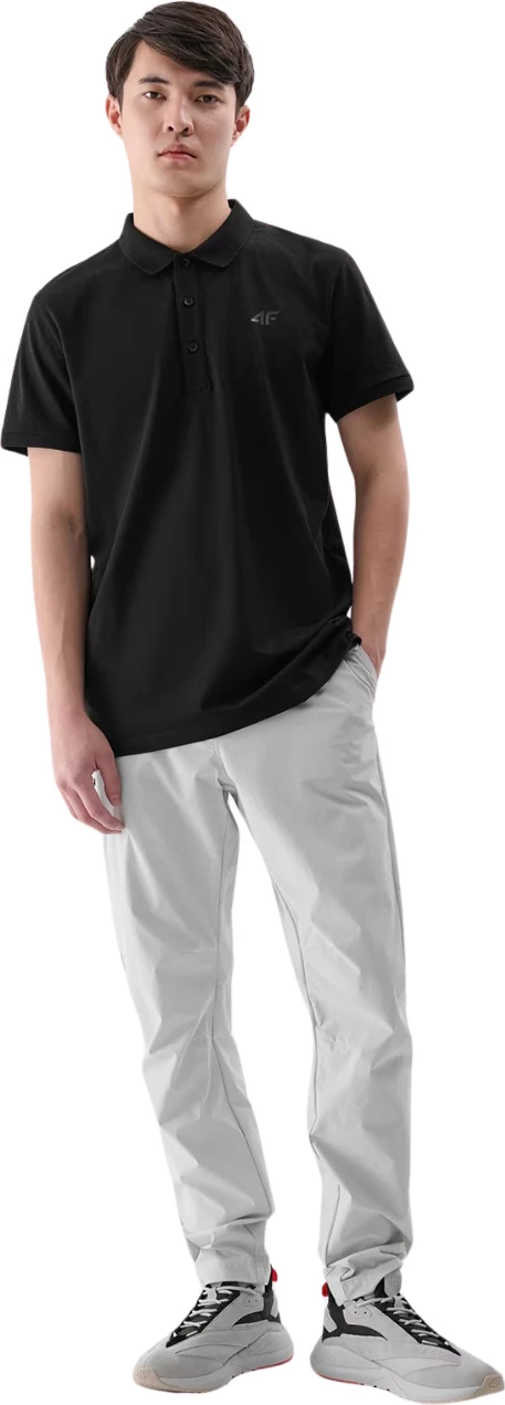 Polo majica za moške 4F, črna