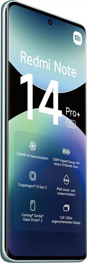Pametni telefon Redmi Note 14 Pro+ Xiaomi, 6,67", 8+256GB, 5G, moder