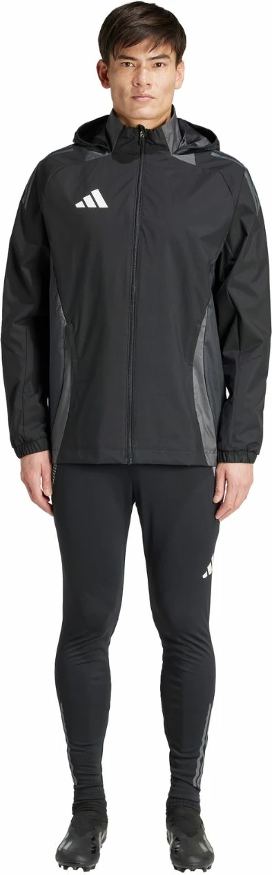 Dežna jakna za moške adidas, črna