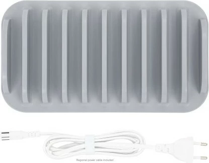 Polnilna postaja USB, 10 vrat, 120 W, bela/siva MANHATTAN