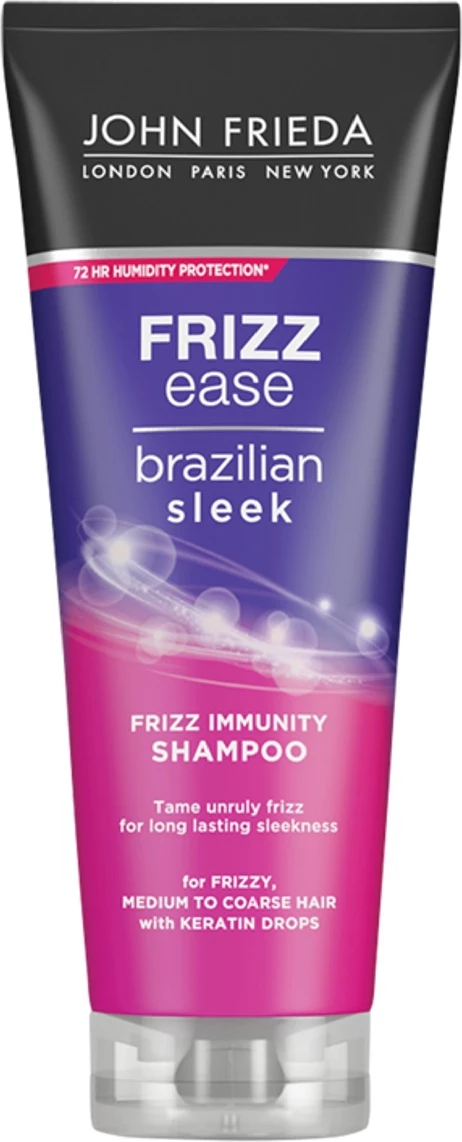 Šampon za ženske John Frieda Frizz-Ease Brazilian Sleek Smoothing, 250 ml