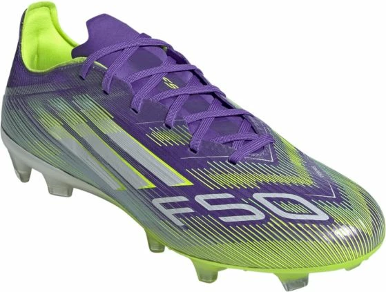 Fužbalne superge za ženske adidas F50 Pro FG, vijolične