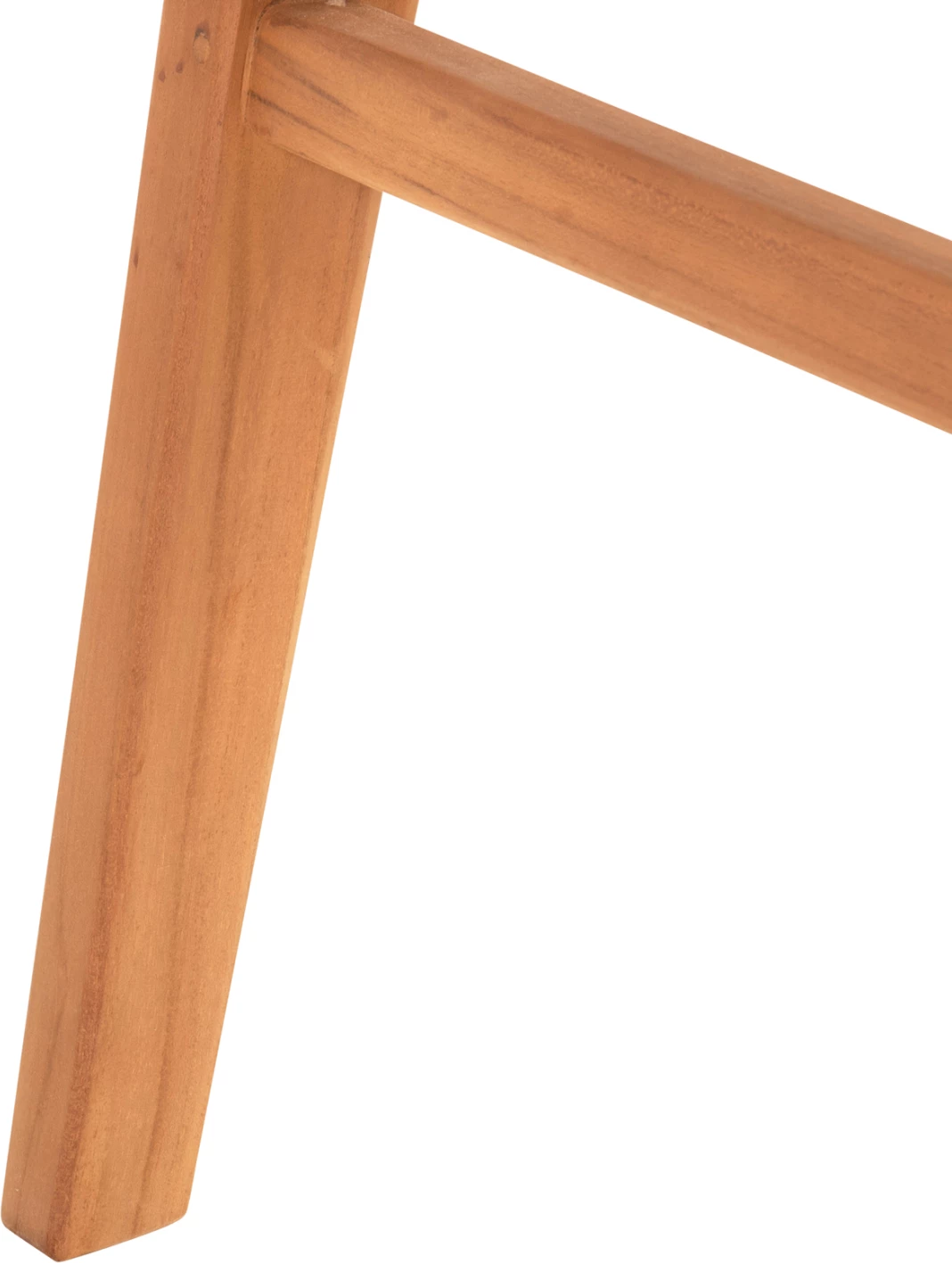 Jedilniški naslanjač BJORN FH9403.11 iz masivnega tikovega lesa-vrvi 54,5x61x85H cm