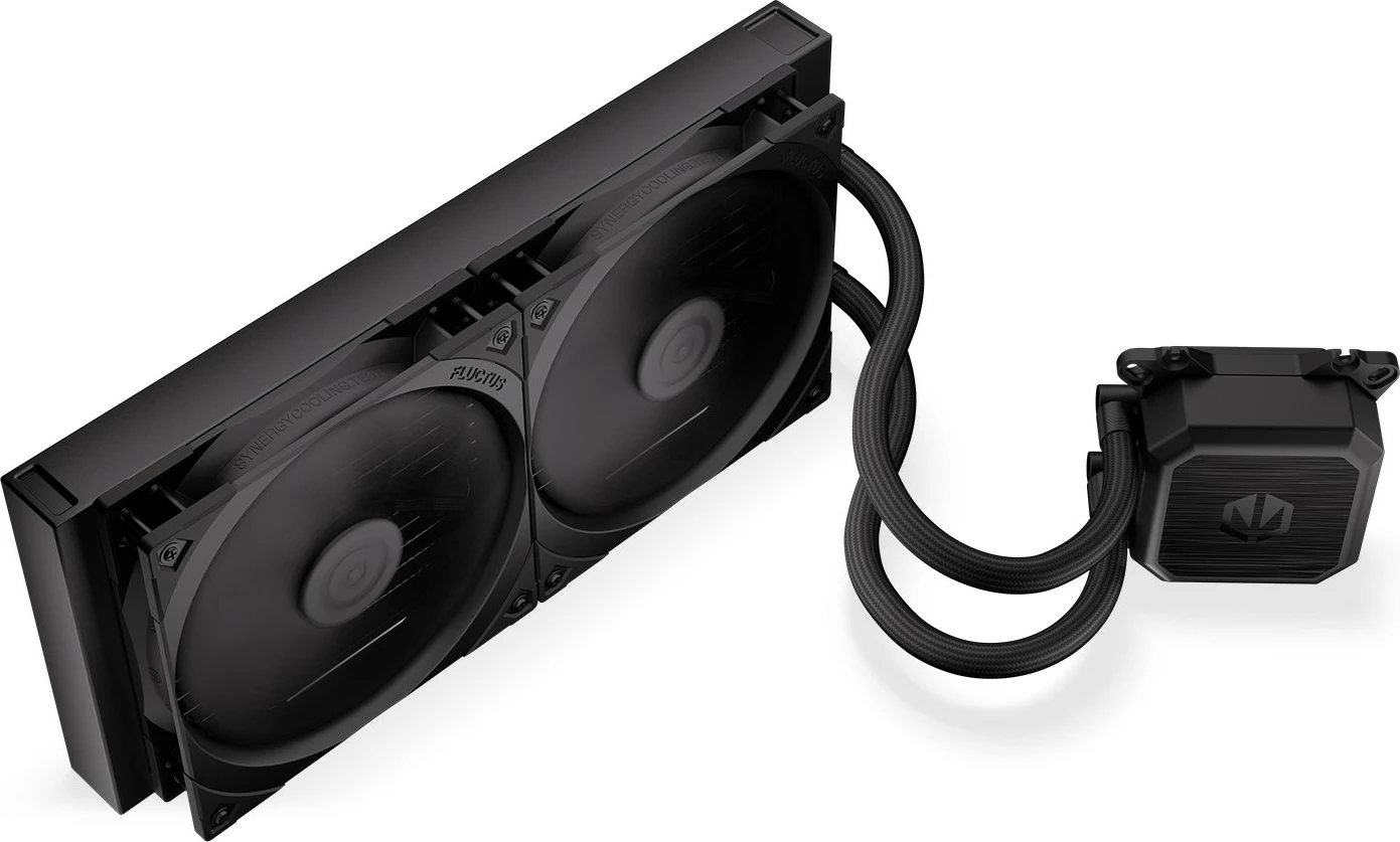 Namizno vodno hlajenje za procesor Endorfy Navis F280, 2x140 mm, črno