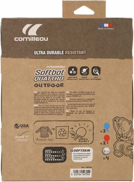 Aksesorji za namizni tenis, Cornilleau, rdeče in modro