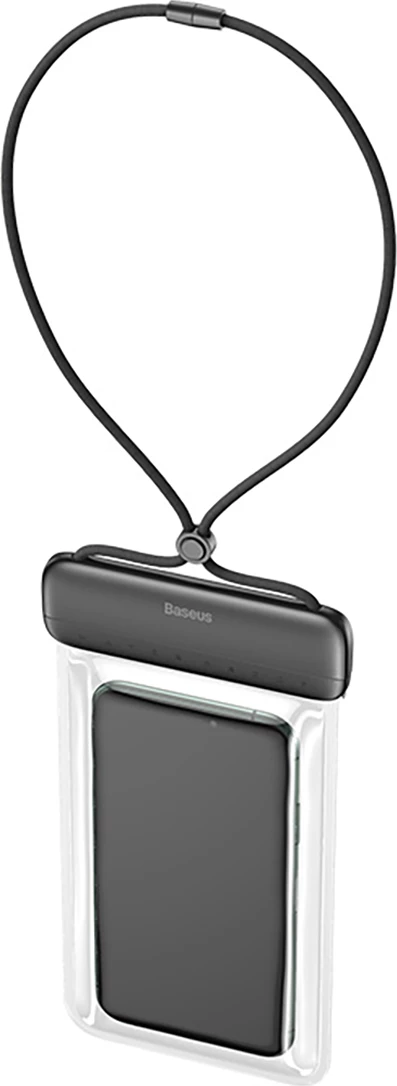 Vodoodporen ovitek za pametni telefon, Baseus AquaGlide BS-PC029, IPX8, s Slide Lock, črn
