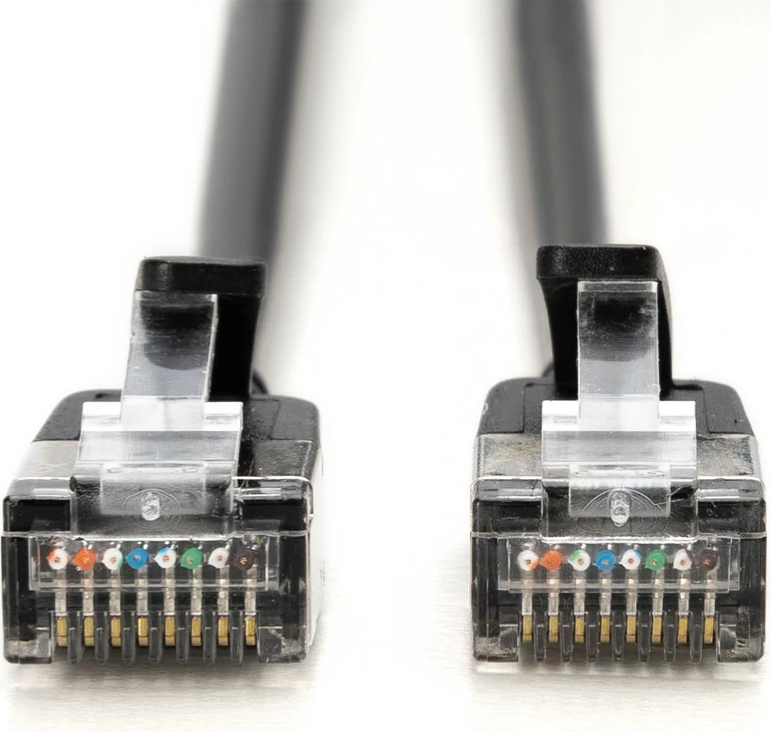 Slim omrežni kabel Cat6a F/FTP 1,5 m, črn Digitus