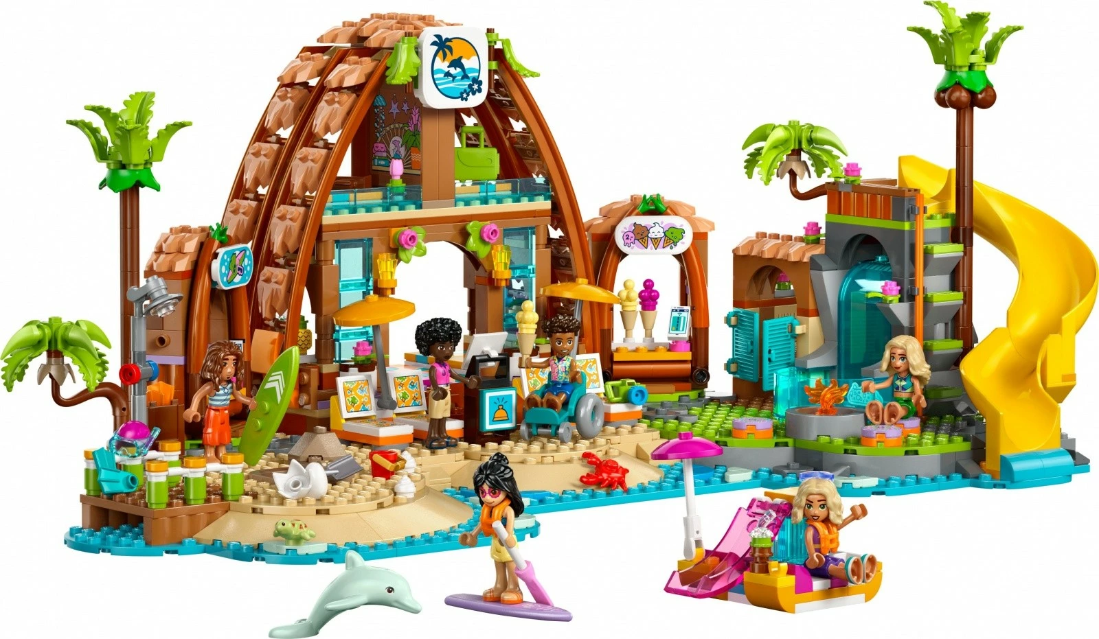 Družinske počitnice na plaži, LEGO Friends 42673, 1140 kosov