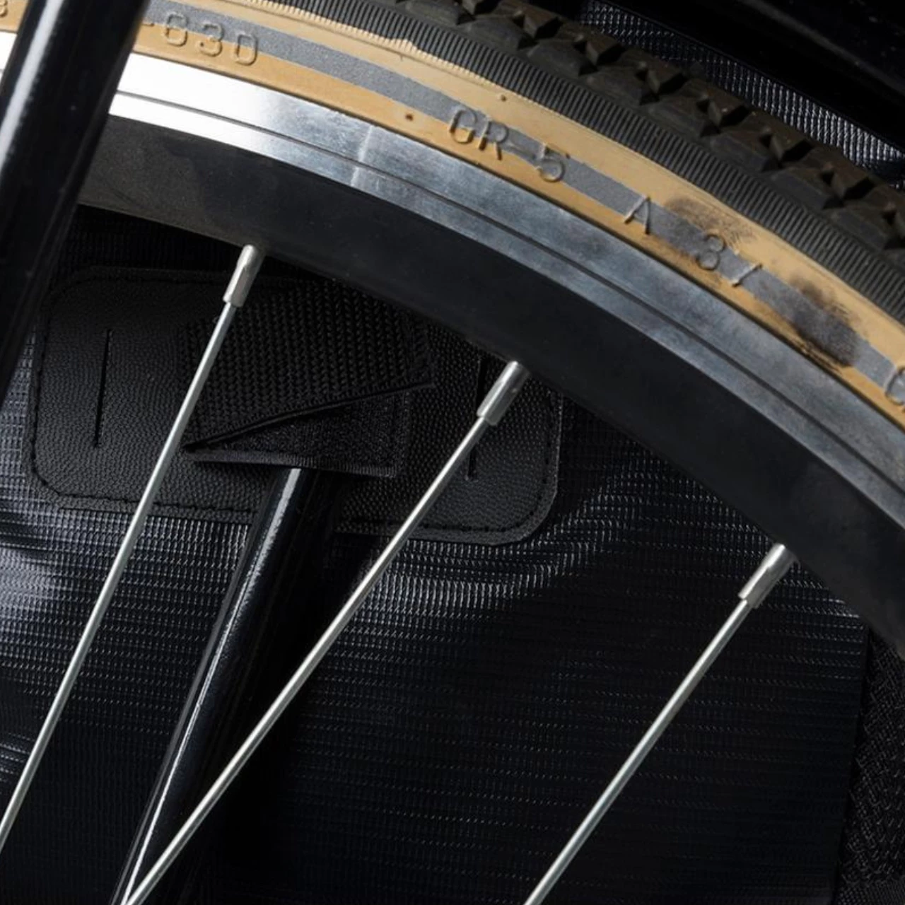 Torba za kolo Dunlop, črna