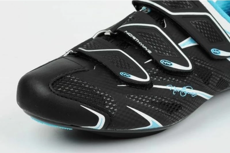 Superge za kolesarjenje Northwave, moške, bele s črno in modro