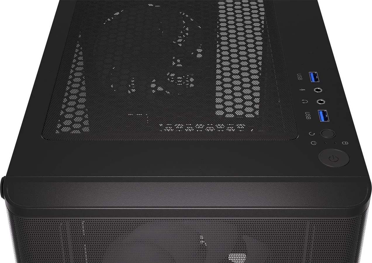 Kasa Endorfy Ventum 200 ARGB, črna