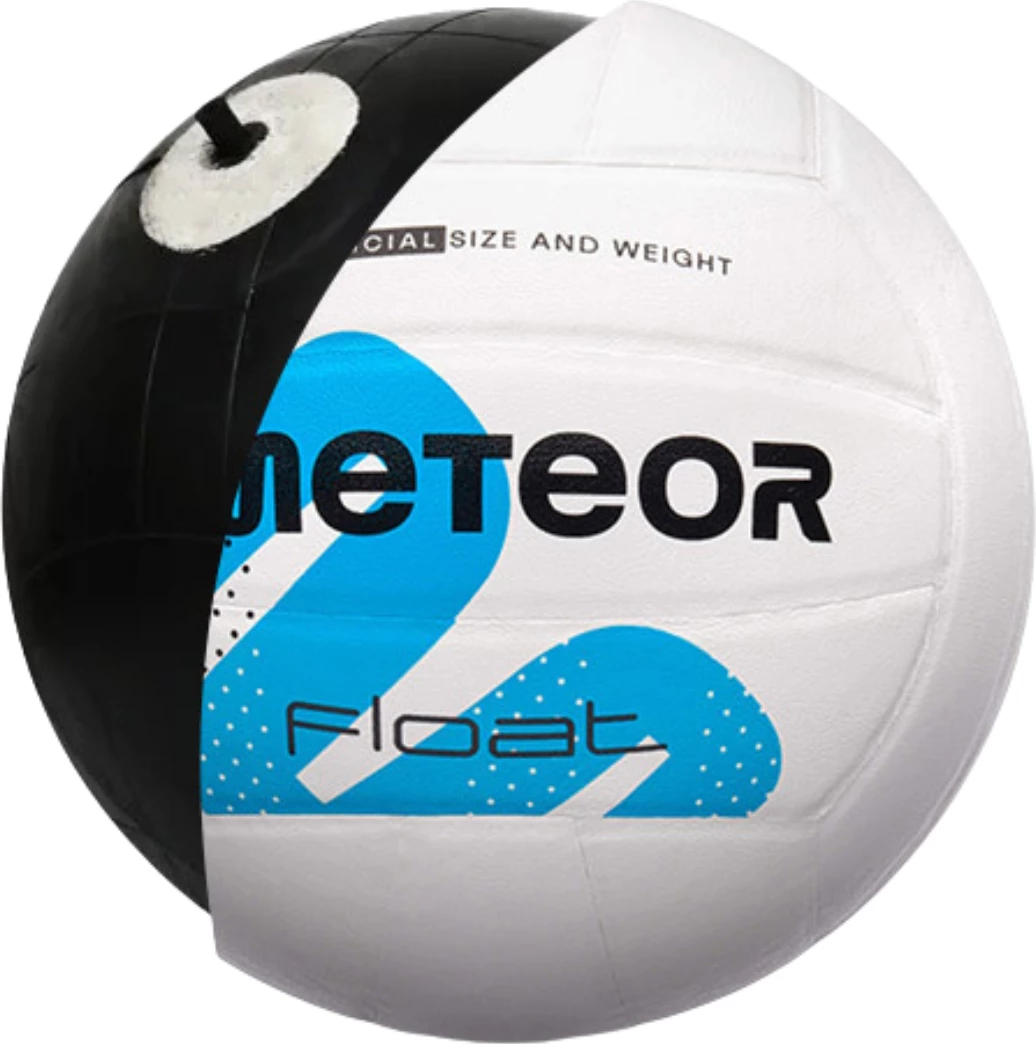 Volejbalna žoga Meteor, bela in modra