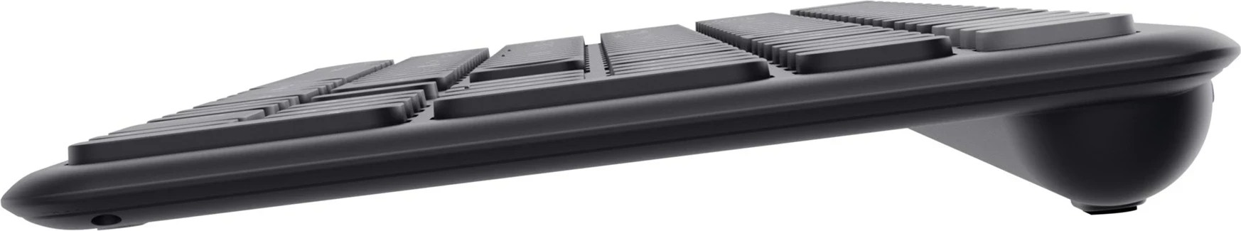 Tastatura, Trust Vaiya, USB + RF brezžično + Bluetooth, US English, črna