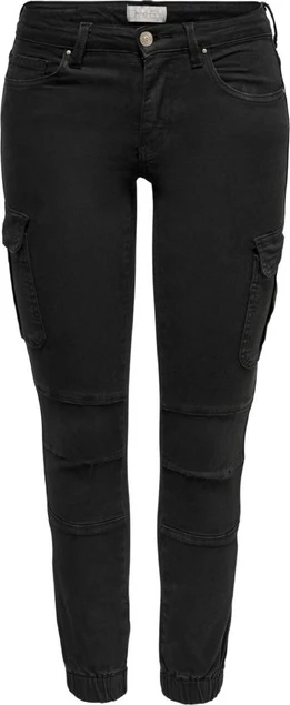 Hlače za ženske Only, črne