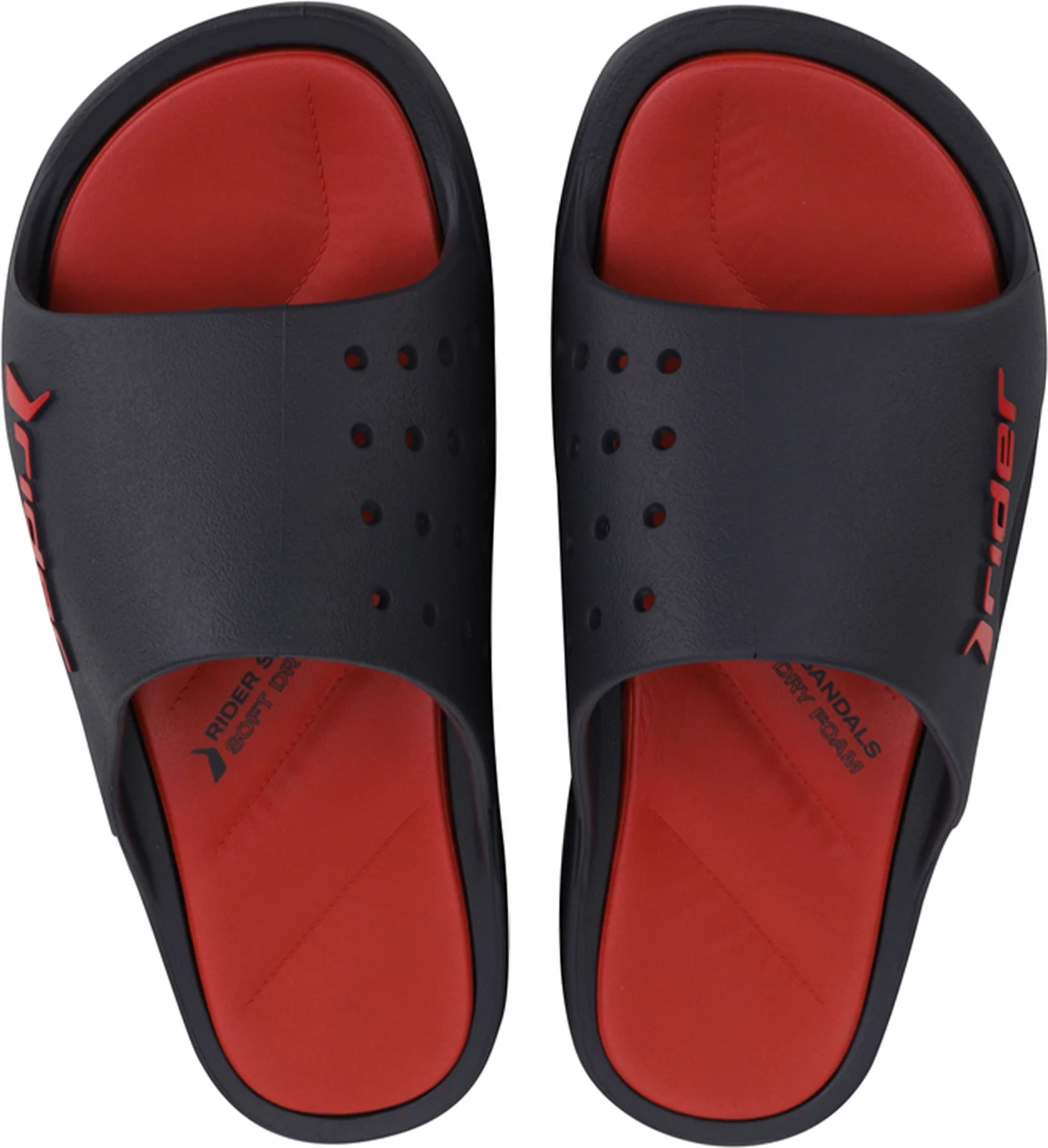 Copati za moške Rider, temno modro-rdeči