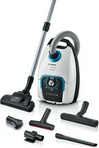 Sesalnik z vrečko Bosch Serie 8 BGB75XSIL, 650 W, 5 L, bel