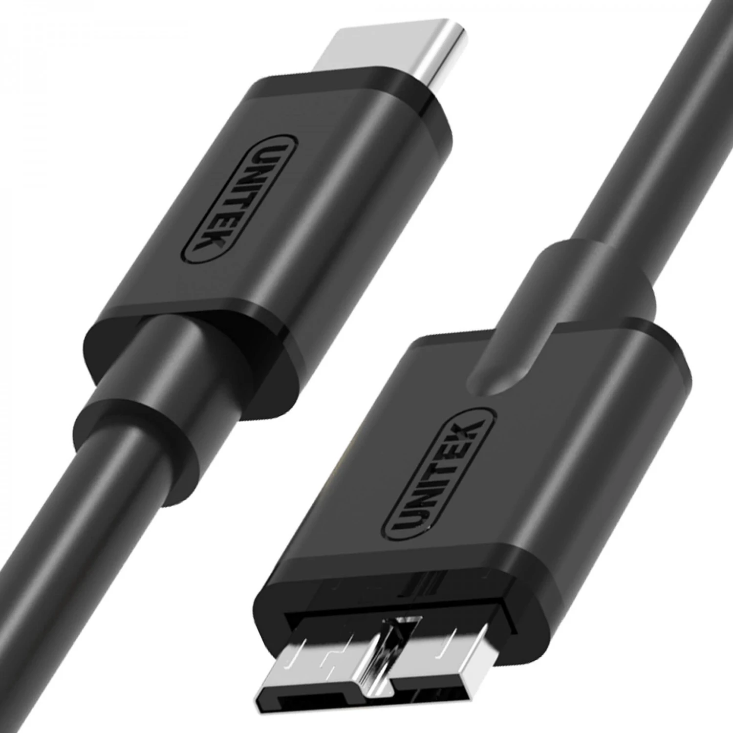 Kabel USB-C 1 m, črn Unitek