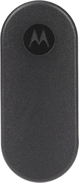 Klip za dvosmerno radijsko postajo, Motorola 00272, plastika, črn