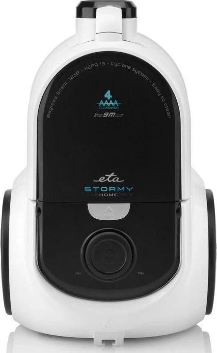 Pastralnik brez vrečke Stormy Home ETA, z mehkimi kolesi in prostornino 2,2