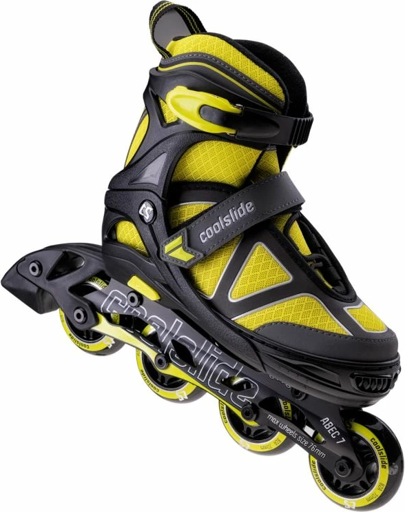 Rekreativni rolki Coolslide 2v1, rumeni