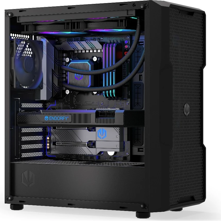 Hladilni sistem z vodo Endorfy Navis F280 ARGB, Liquid Cooling, 2x140mm, ARGB