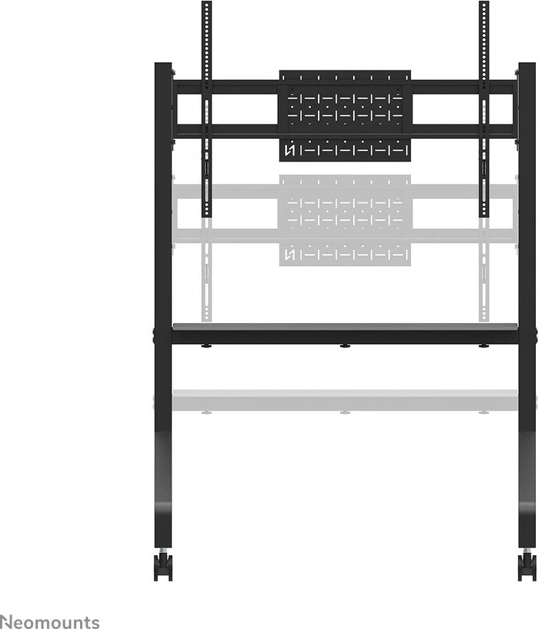 Mobilna multimedijska voziček za TV 55-86", Neomounts FL50-525BL1, nastavljiva višina, polica, črna Mobilna multimedijska voziček za TV 55-86", Neomounts FL50-525BL1, nastavljiva višina, polica, črna