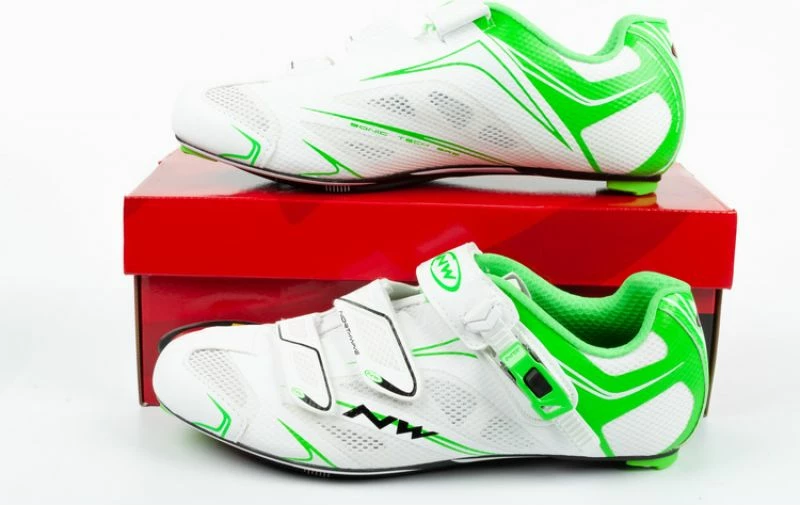 Kolesarske čevlje za moške, bele, Northwave Sonic SRS