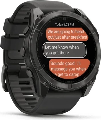 Napreden pametni športni ura, Garmin Fenix 8, 51 mm, AMOLED, 32 GB, GPS, črna