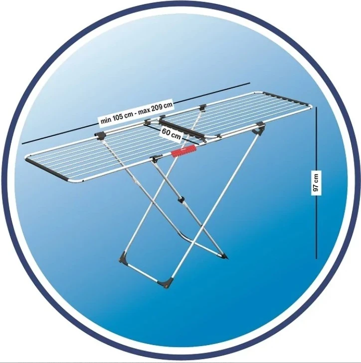 Sušilnik za perilo Vileda Doble, bel