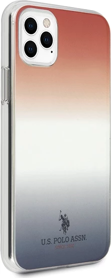 Ovitek za telefon rdeče-modri gradient U.S. Polo Assn. USHCN58TRDGRB za iPhone 11 Pro