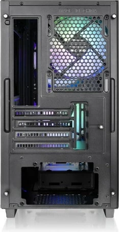 Računalniško ohišje Micro Tower, Thermaltake Versa H16 TG, ARGB, črno