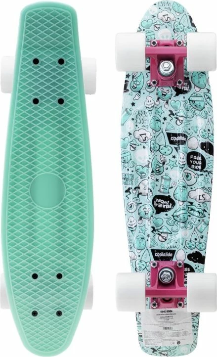 Skateboard za otroke Coolslide Halloumi Fiszka YB