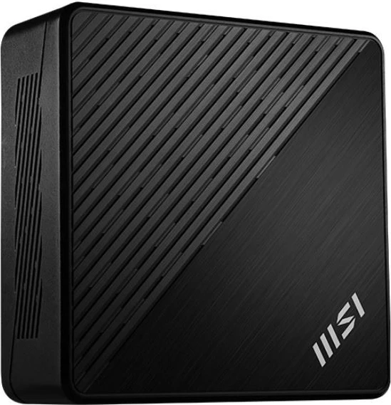 Računalniško ohišje MSI Cubi N ADL S-078EU, Intel N100, 4GB RAM, 128GB SSD, WiFi, Bluetooth, črno