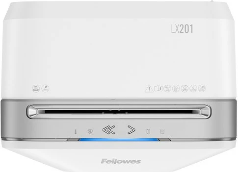 Mikrorezalnik Fellowes Powershred LX201, 22 L, bel