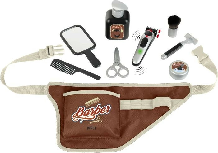 Igralni set brivca Klein Braun 5838, za otroke, rjava/bež